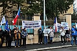 Nexen ochromila stávka, demonstrující odsoudili reakci velvyslance 